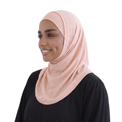 حجاب زودياك قطعتين سوري لون بصلي ALTOBEH - ثبات فائق بدون دبابيس.