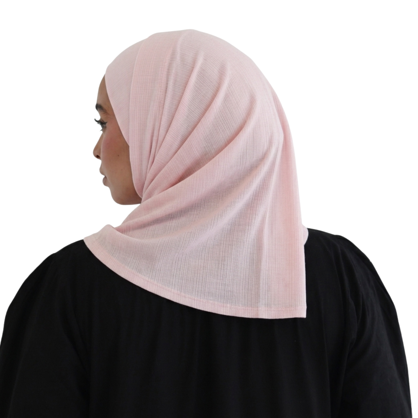 حجاب زودياك قطعتين سوري لون PINK ALTOBEH - ثبات فائق بدون دبابيس.
