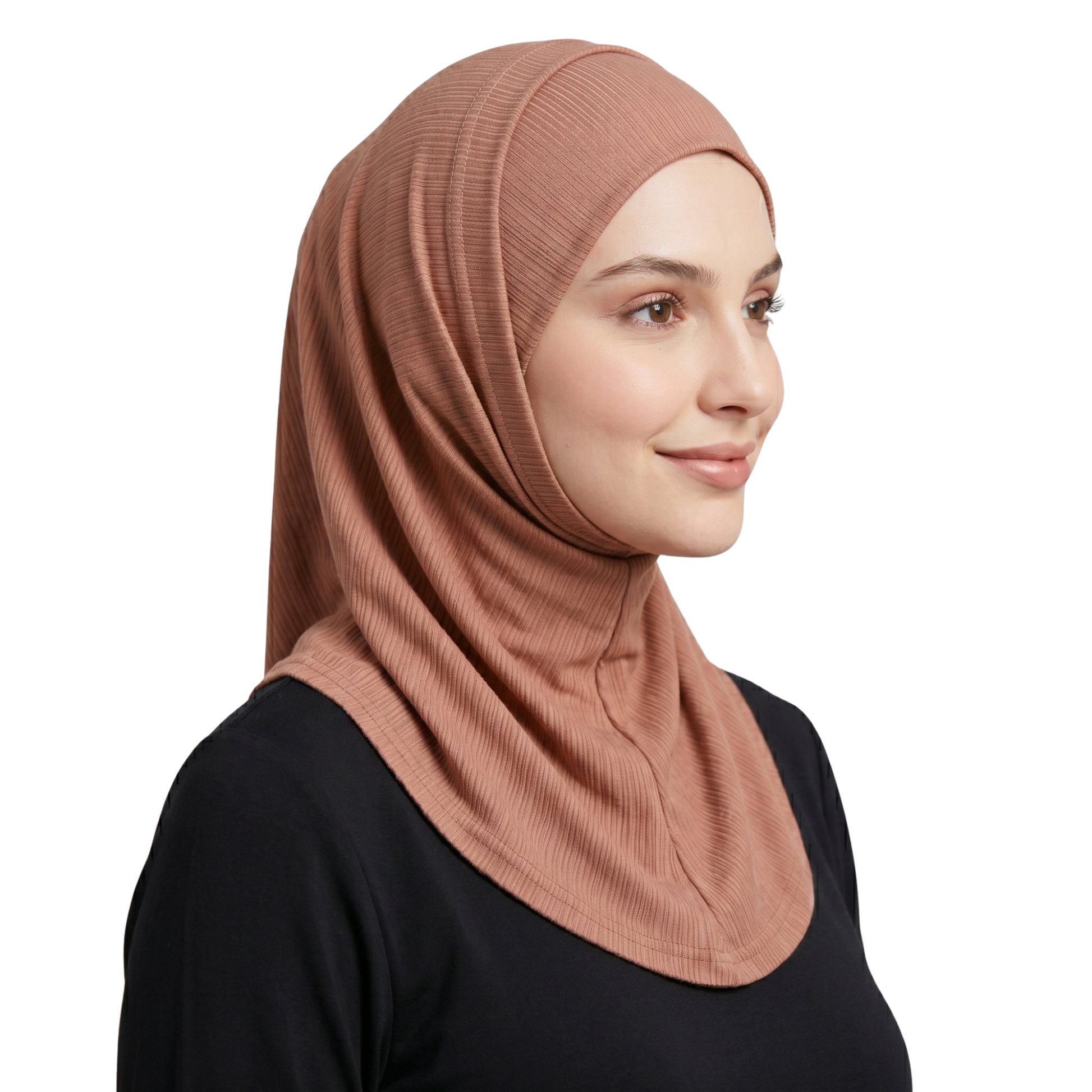 حجاب زودياك قطعتين سوري لون توفي ALTOBEH - ثبات فائق بدون دبابيس.