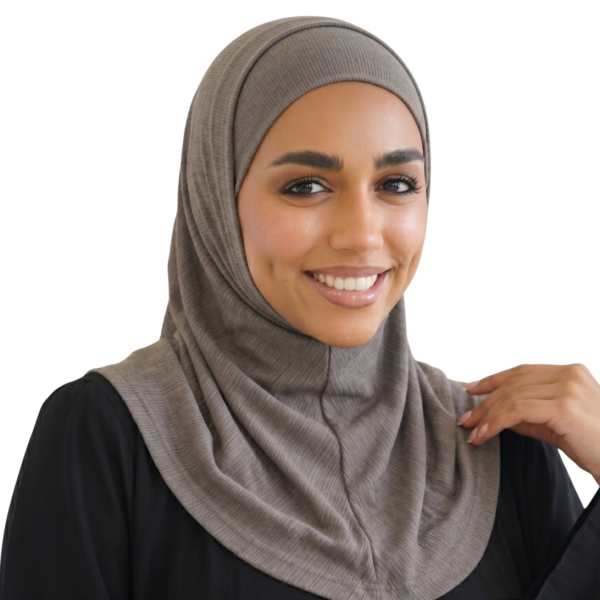 حجاب زودياك قطعتين سوري لون سوفت تيوب ALTOBEH - ثبات فائق بدون دبابيس.