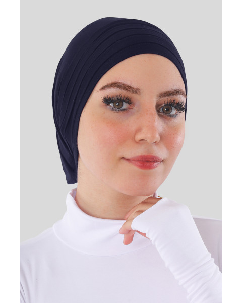 بندانه قطن مقفولة طبقات لون كحلي